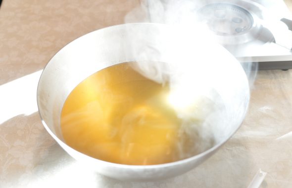 濾した出汁